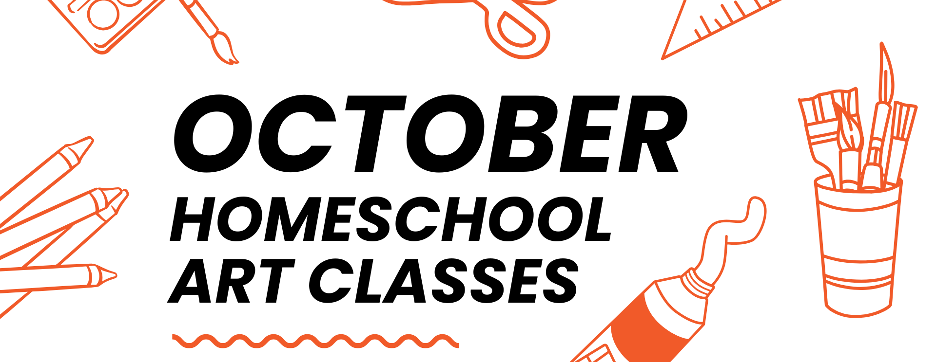 Homeschool Art Classes – October 26